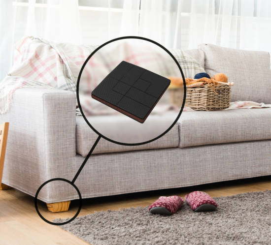 Slipstick CB140CB141 Image Set Couch Square Leg