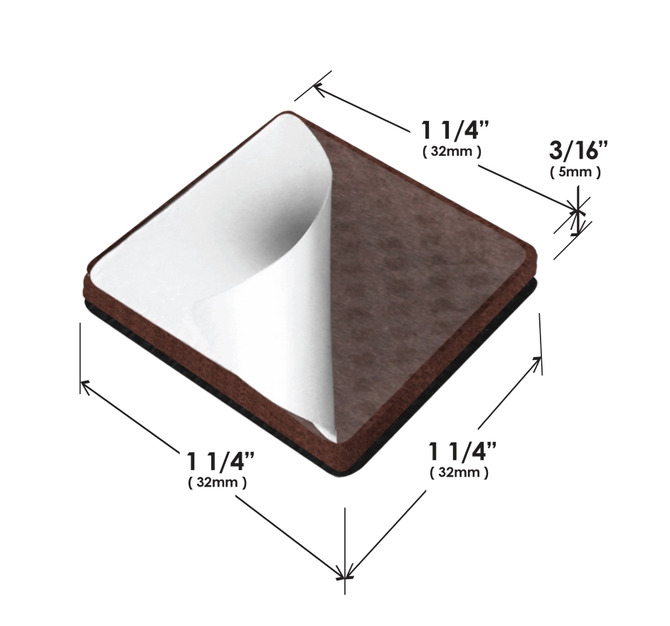 CB Gorilla Pads mm Square Dimensional