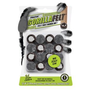 CB WR GorillaFelt Blister Card New x Front ()