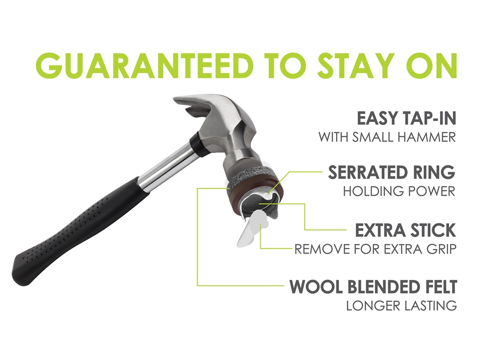 CBWR Gorilla Felt Serrated Ring