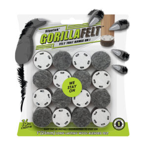 CB257 16 GorillaFelt Blister Card New 160x177 Front 1