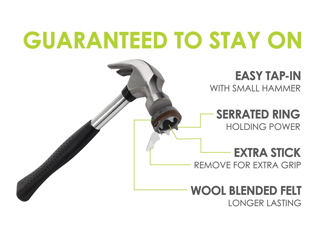 CB (WR) Gorilla Felt Tap In Detail Upgrade