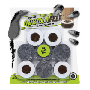 CB270 8 GorillaFelt Blister Card New 160x177 Front