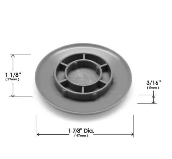 Set of 8, 2” (50mm) Gorilla Chair Glides, Grey – CB504 - Image 5