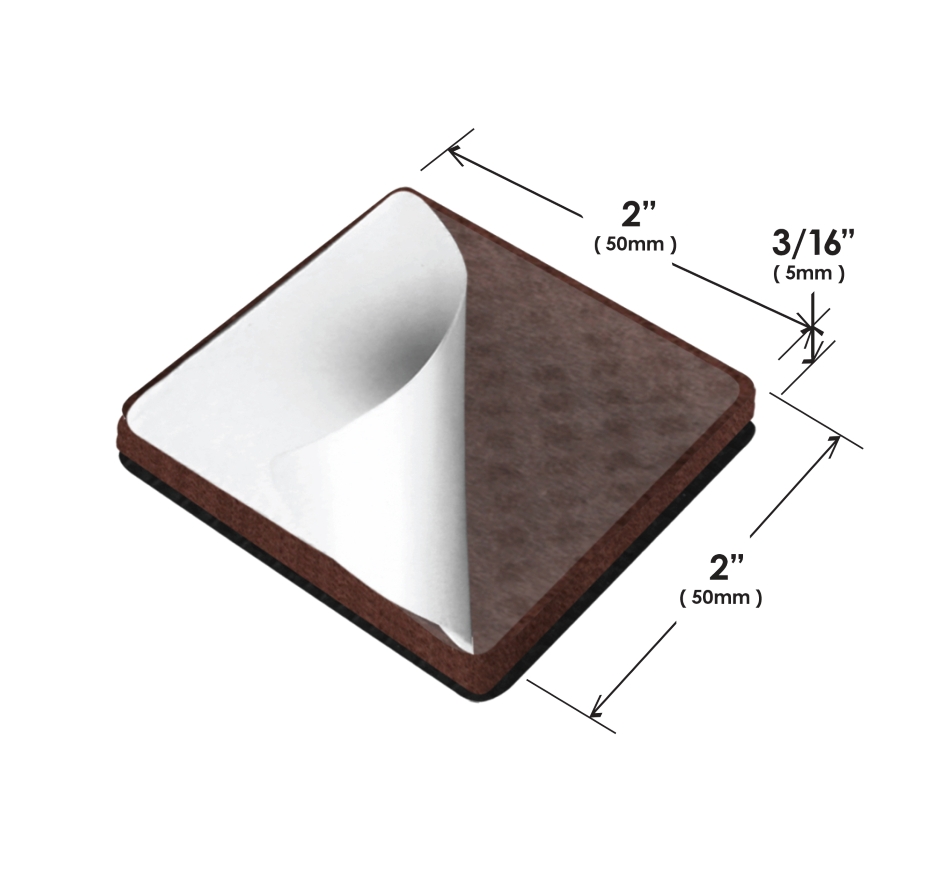 CB Gorilla Pads mm Square Dimensional