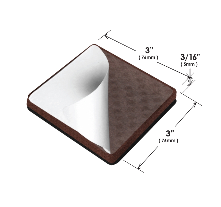 CB Gorilla Pads mm Square Dimensional